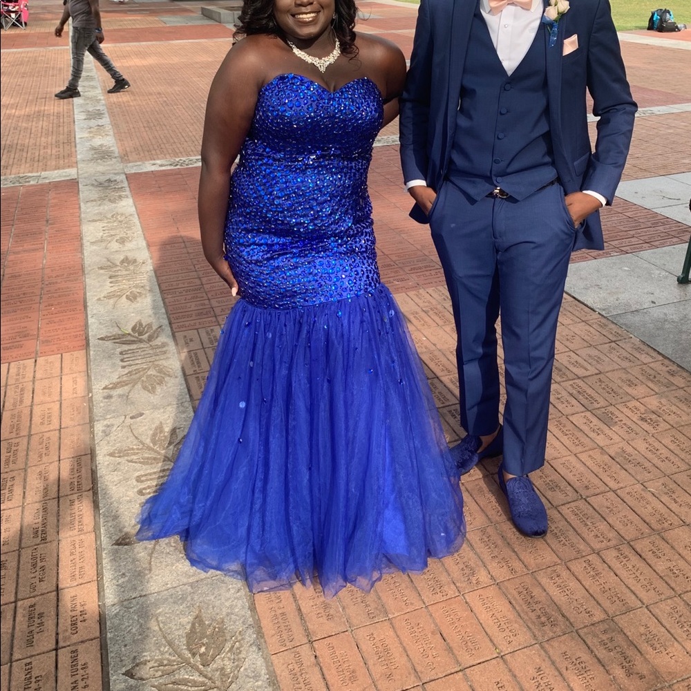 Blue Prom Dress